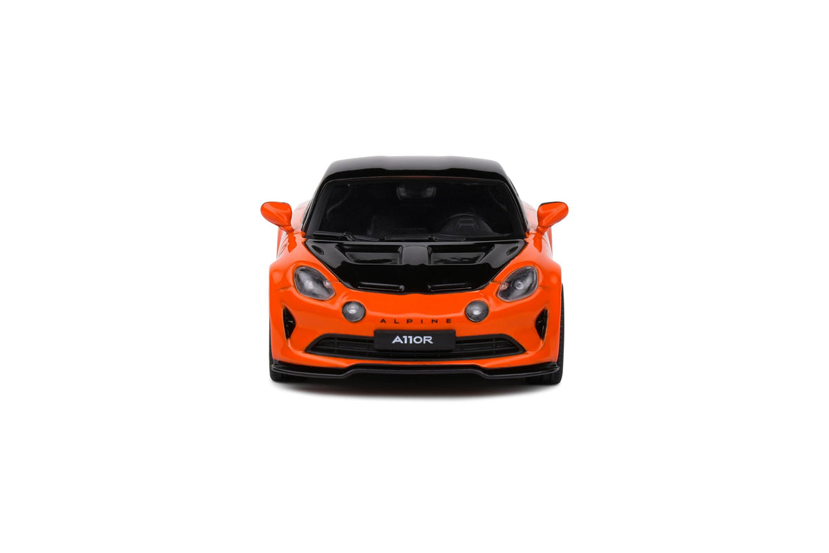 Voiture miniature 1/43 Alpine A110 Radicale Feu orange 2023 Solido S4317202 - Breizh Modélisme.