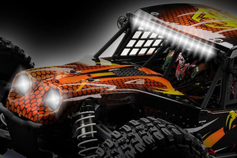 Rock Racer Absima 1/7 "MAMBA 7" Orange 6S BL RTR - 17002