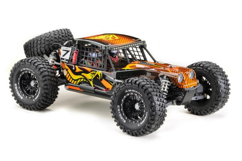 Rock Racer Absima 1/7 "MAMBA 7" Orange 6S BL RTR - 17002