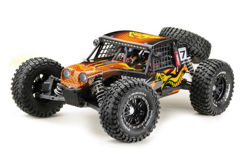 Rock Racer Absima 1/7 "MAMBA 7" Orange 6S BL RTR - 17002