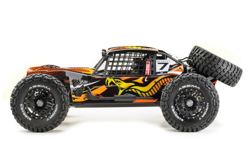 Rock Racer Absima 1/7 "MAMBA 7" Orange 6S BL RTR - 17002