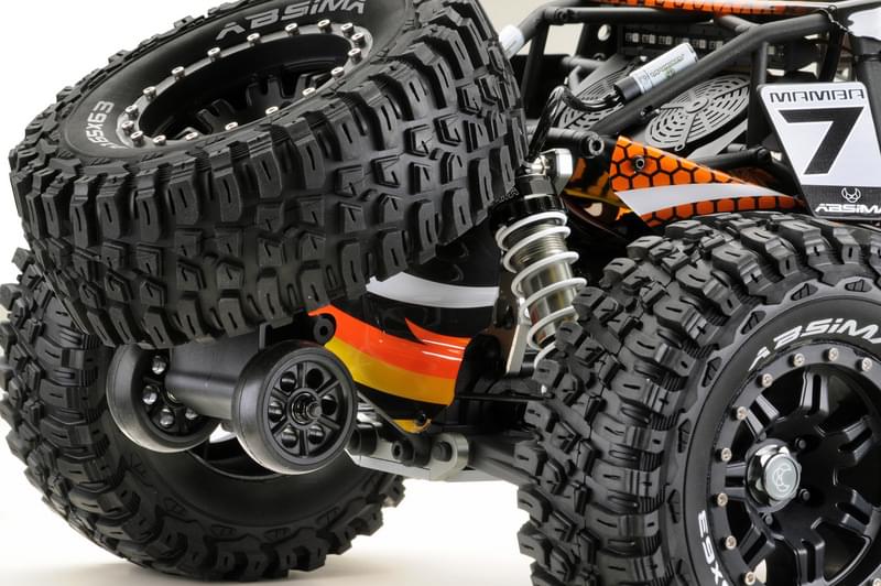 Rock Racer Absima 1/7 "MAMBA 7" Orange 6S BL RTR - 17002