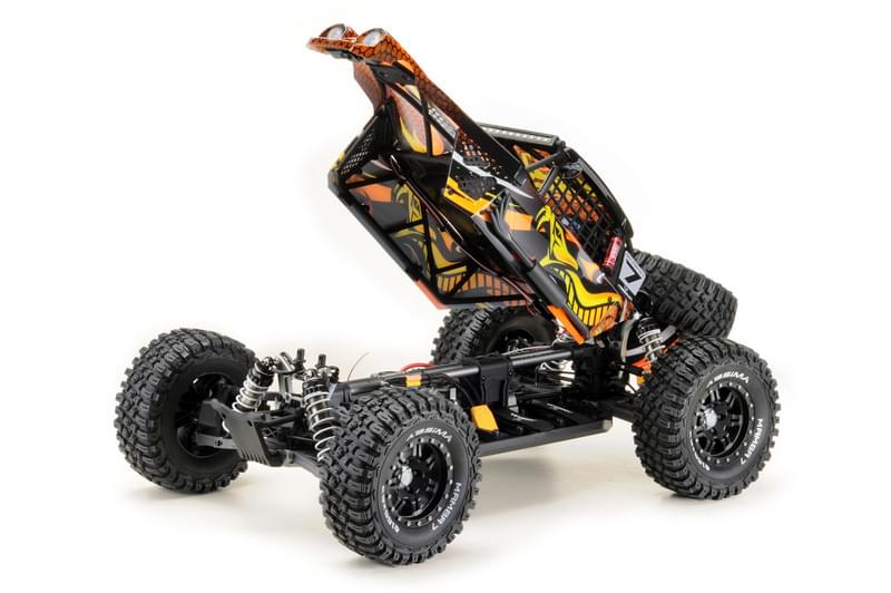 Rock Racer Absima 1/7 "MAMBA 7" Orange 6S BL RTR - 17002
