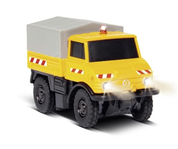 Véhicule M-B 200/8 vert avec remorque 1/87 - Breizh Modélisme.