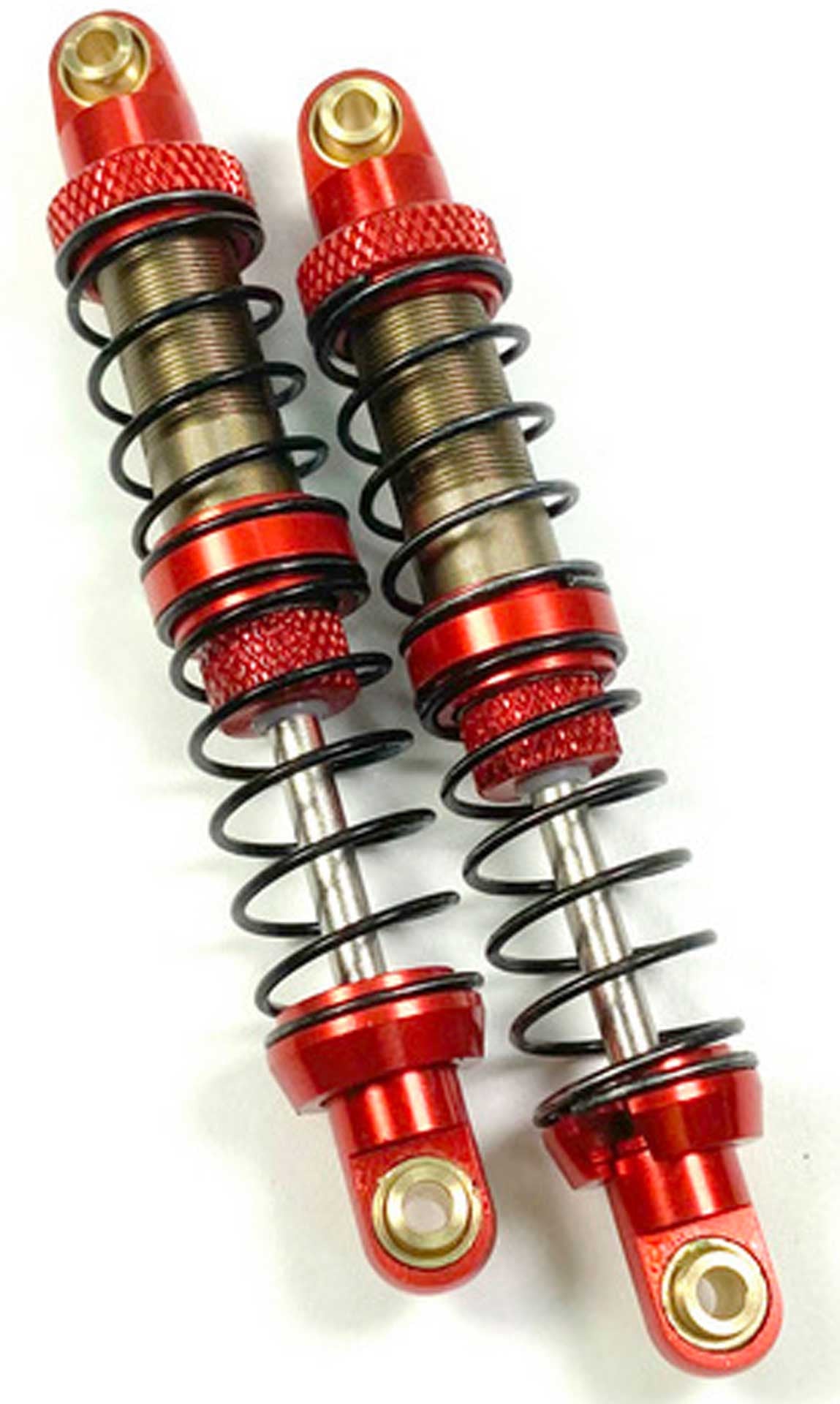 2 Amortisseurs en alliage Slim-Line 80mm pour voitures RC 1/10 - Absima 2330023