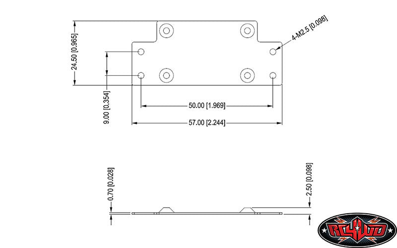 Treuil pour crawler 1/8 RC4WD Warm Zeon 10 - E0069