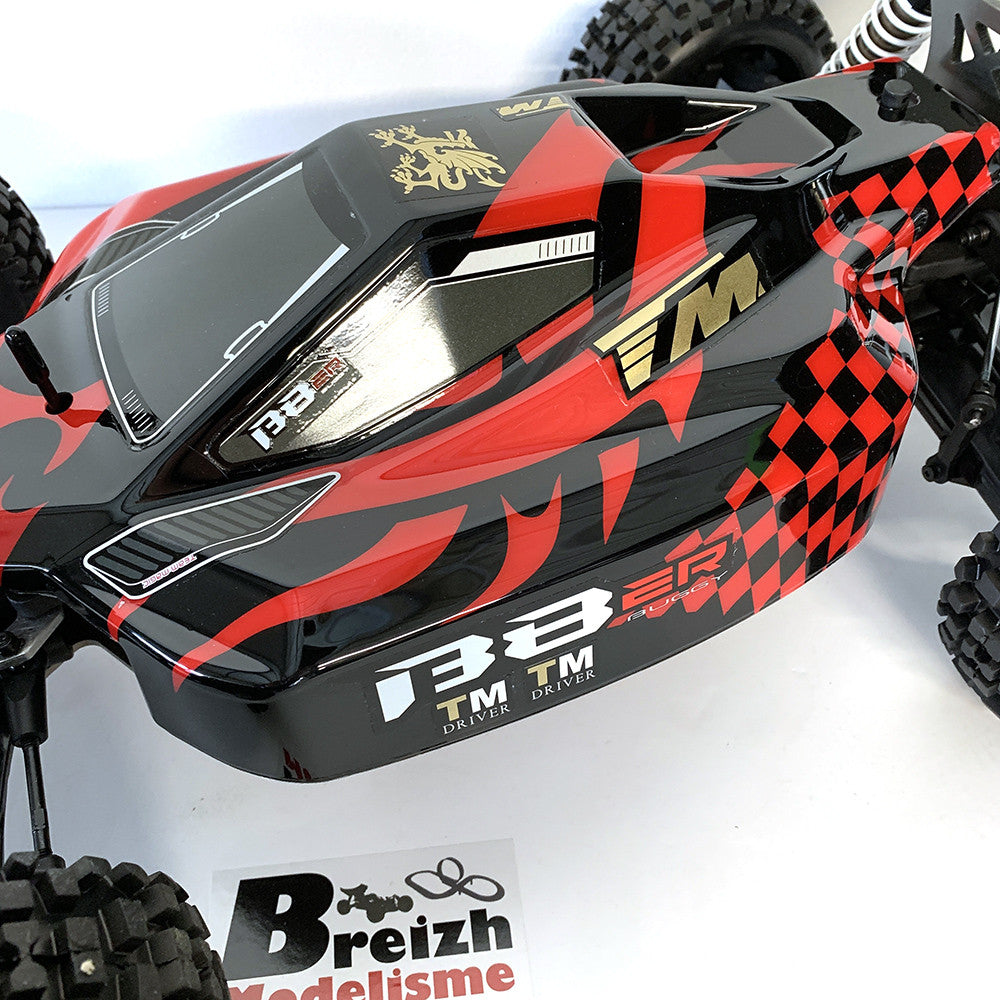 Buggy Team Magic B8ER Brushless 1/8 4WD RTR Version 4S - TM560011CH rouge