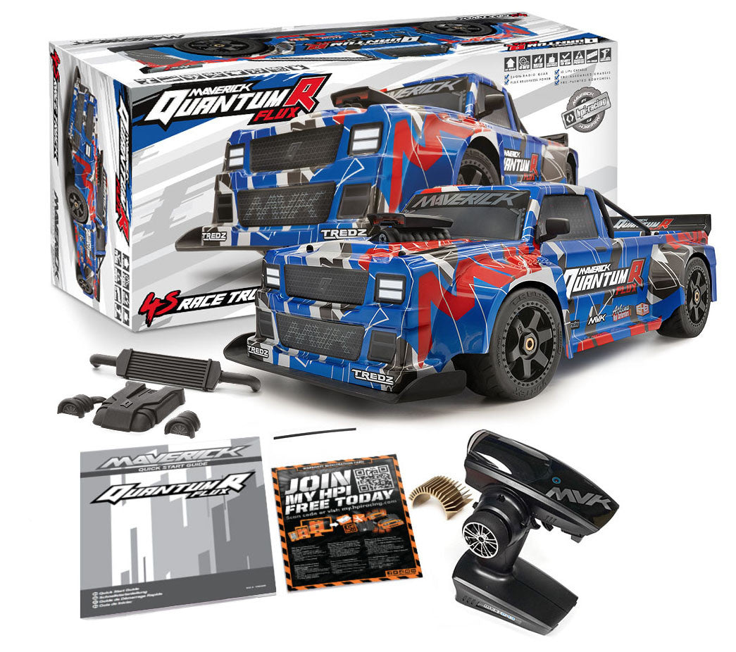 Maverick Quantum R Flux 4x4 Brushless 1/8 Race Truck - 150312