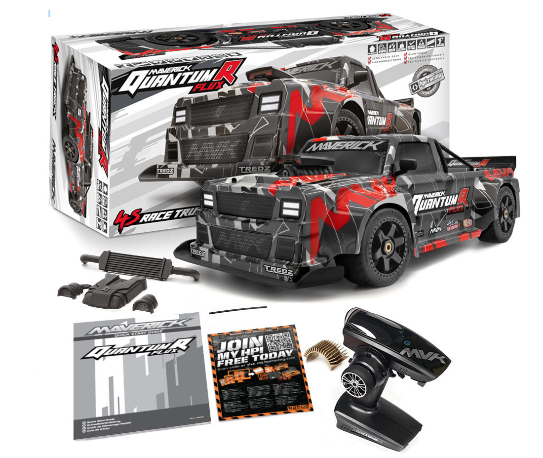 Maverick Quantum R Flux 4x4 Brushless 1/8 Race Truck - 150313