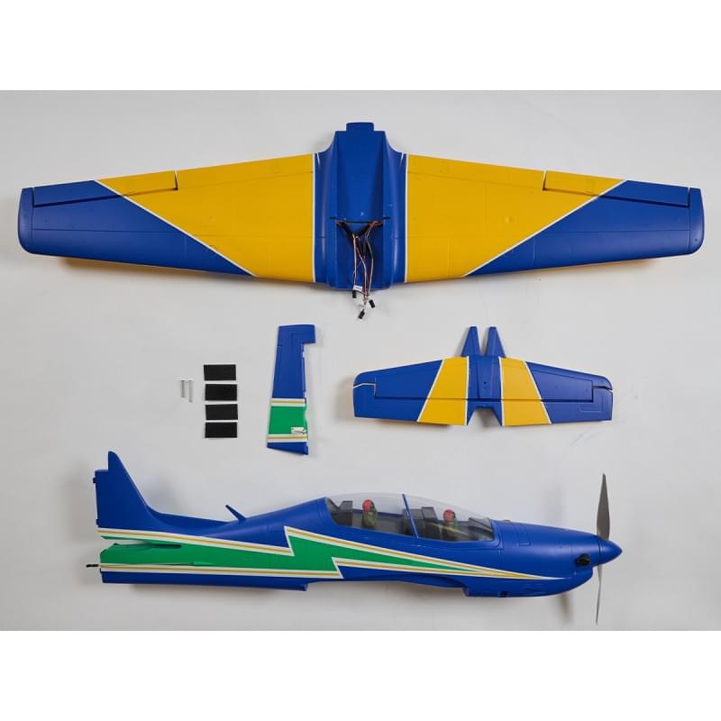 Avion 1200mm Derbee Tucano PNP kit DB011 - Breizh Modélisme.