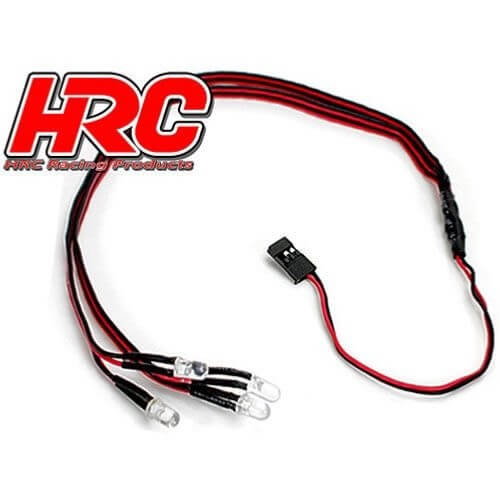 Set éclairage Leds AV et ARR pour Voiture radiocommandée