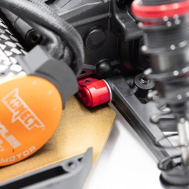 Cale anticabrage Rouge en aluminium + boules Xmid - MID-OP15-FR