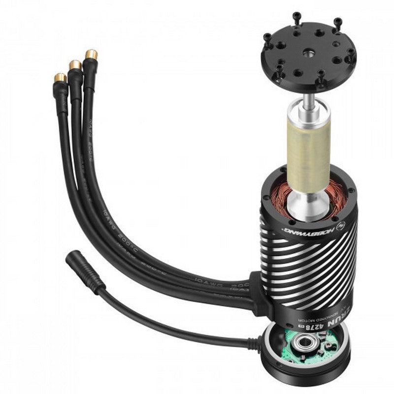 Moteur 1/8 Hobbywing EzRun Moteur 4278SD G2 2250KV Axe 5mm Sensored 30402800
