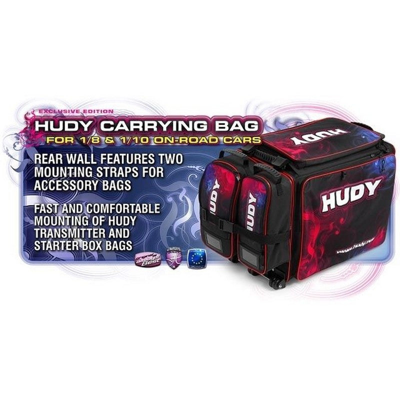 Sac de transport Hudy pour voiture piste 1/10 ou 1/8 - Hudy - 199120