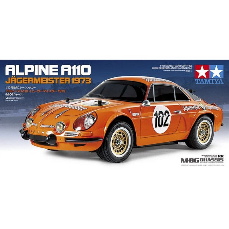 Tamiya 58708 - Alpine A110 Jaegermeister M06 Voiture Kit à monter