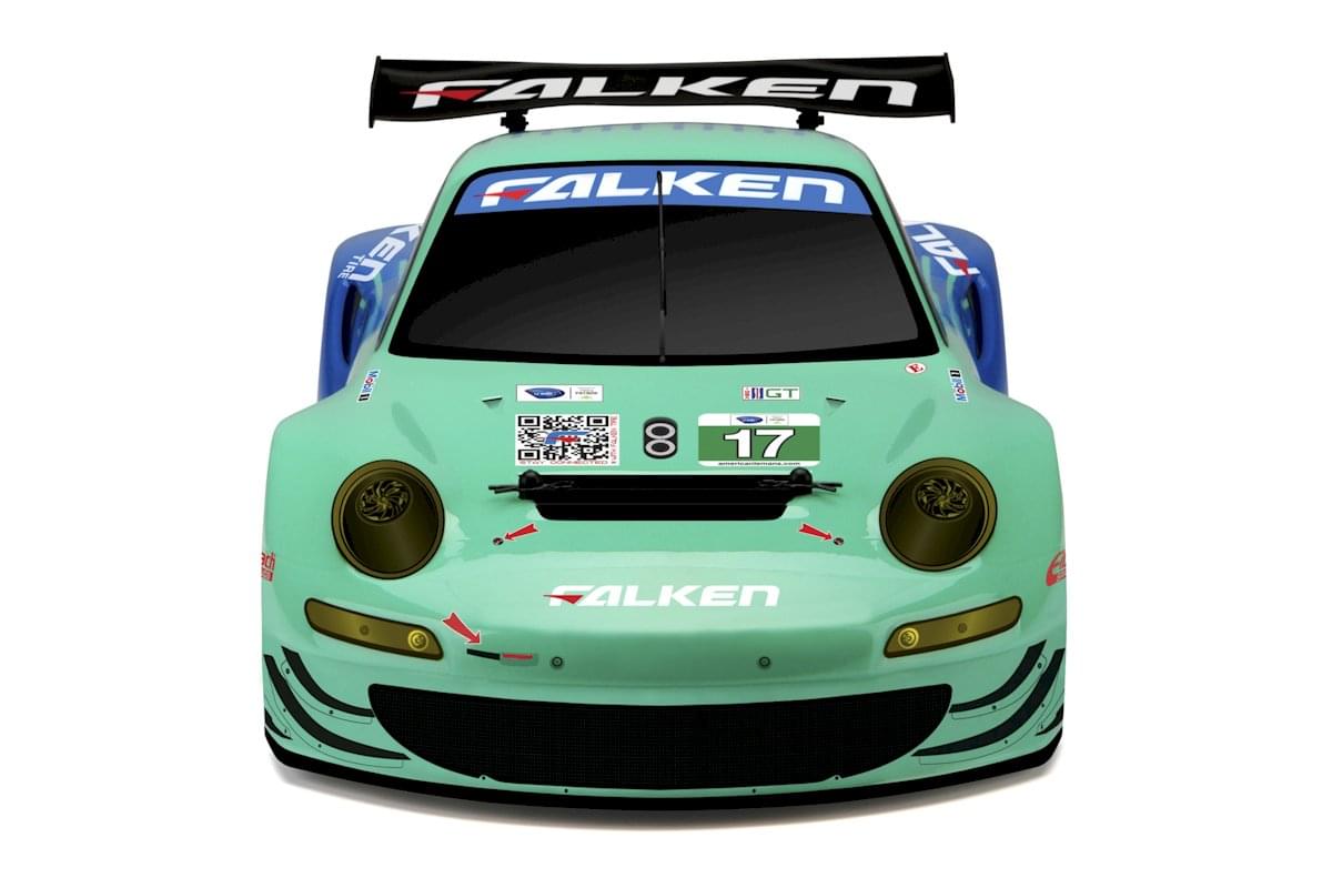Carrosserie HPI Racing 2012 Porsche 911 Gt3 Rsr (206 mm/210 mm) - HP108370