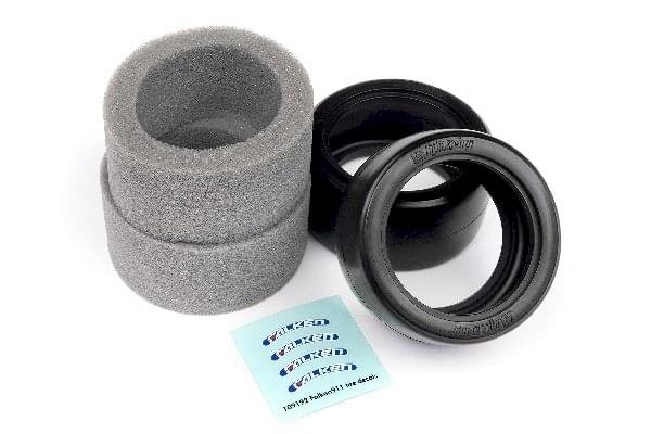 2 Pneus slick HPI Racing Falken Azenis 31 mm (avant) HPI 109158 - Breizh Modélisme.