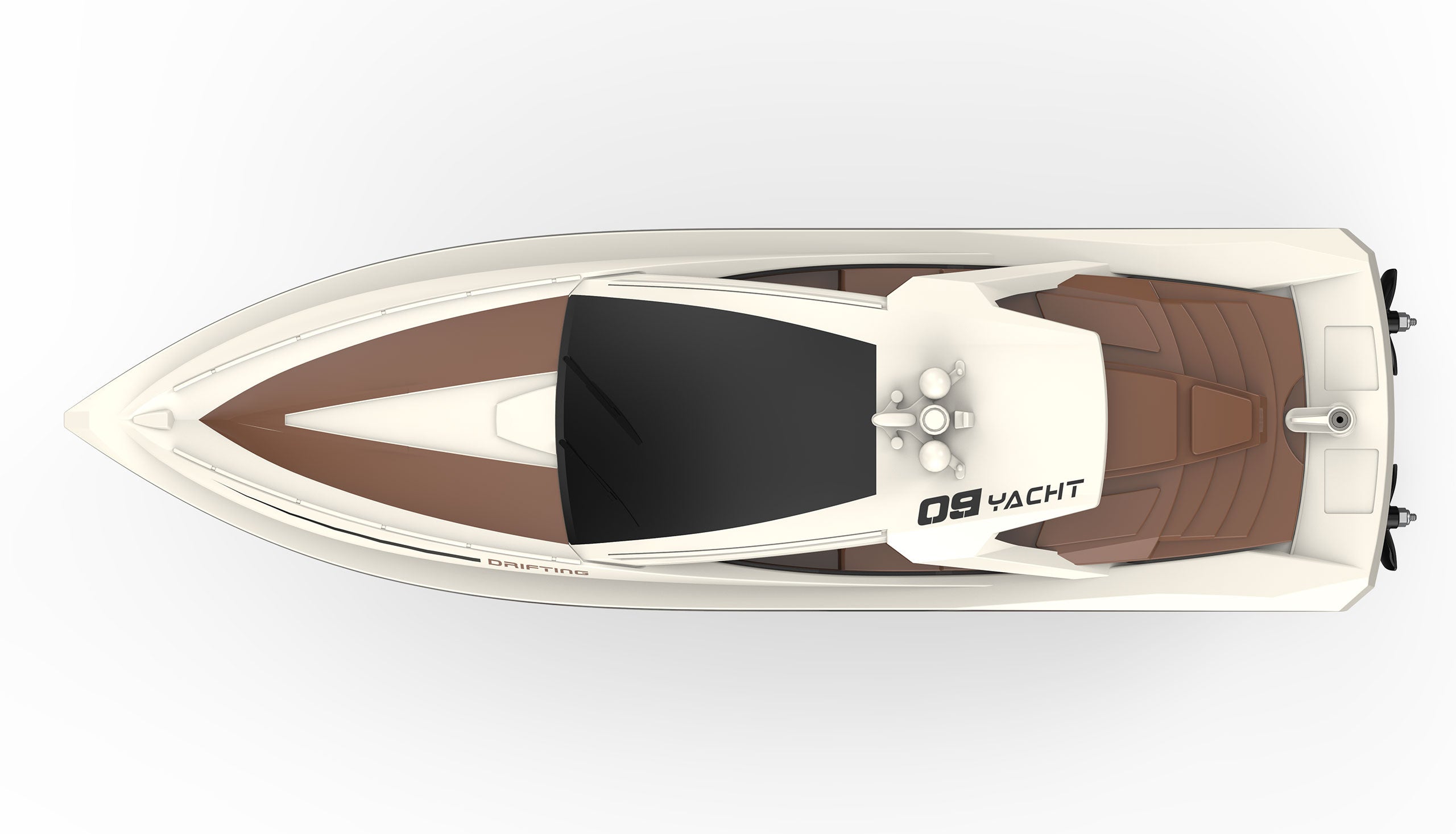 Bateau Télécommandé Caprice YACHT 380mm 2.4 gHz