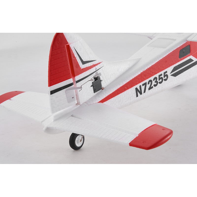 Avion débutants 1/18 800mm Beaver RTF kit - rouge