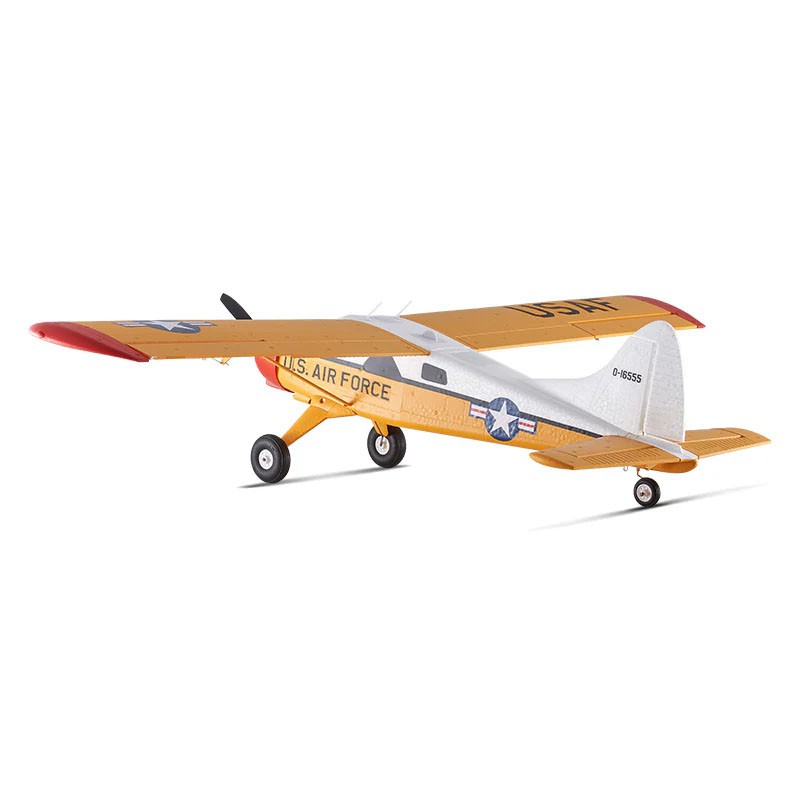 Avion débutants 1/18 800mm Beaver RTF kit - jaune