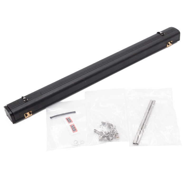 Tente de toit 230x17x14mm Noire - Accessoires pour crawler 1/10
