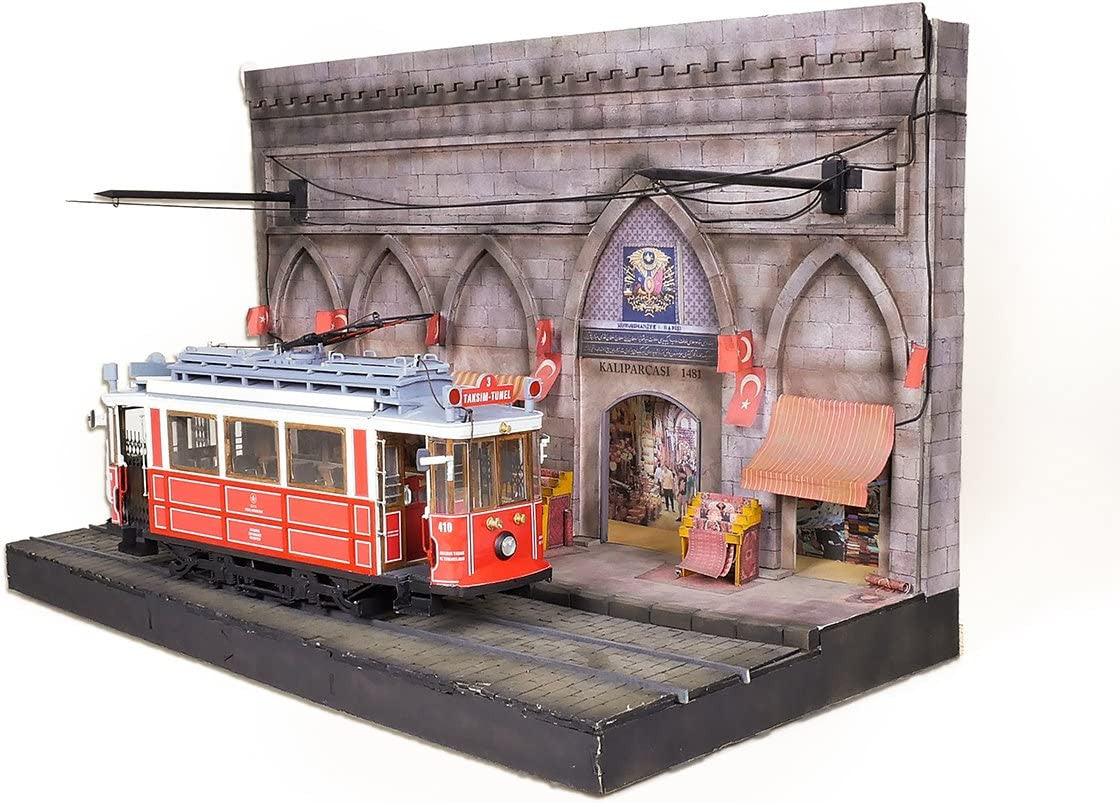 Diorama tramway ISTAMBUL - bois - 1/24 - Occre 53010D
