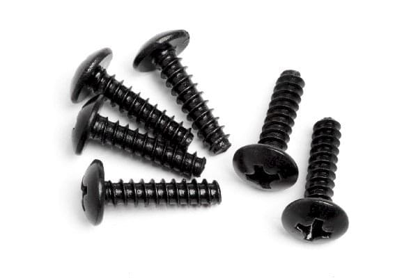 Vis à tête ronde Maverick RC M3 x 12 mm (6 pcs) - MV22048