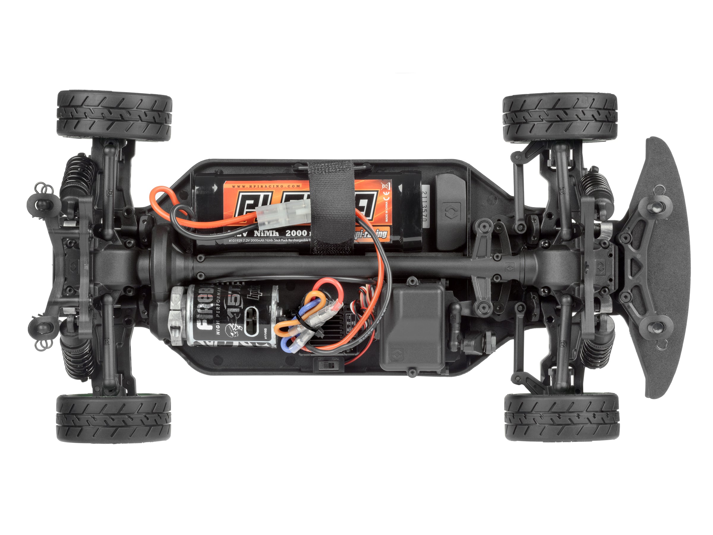 HPI Racing RS4 Sport 3 Mustang 1969 RTR-X RTR 120102