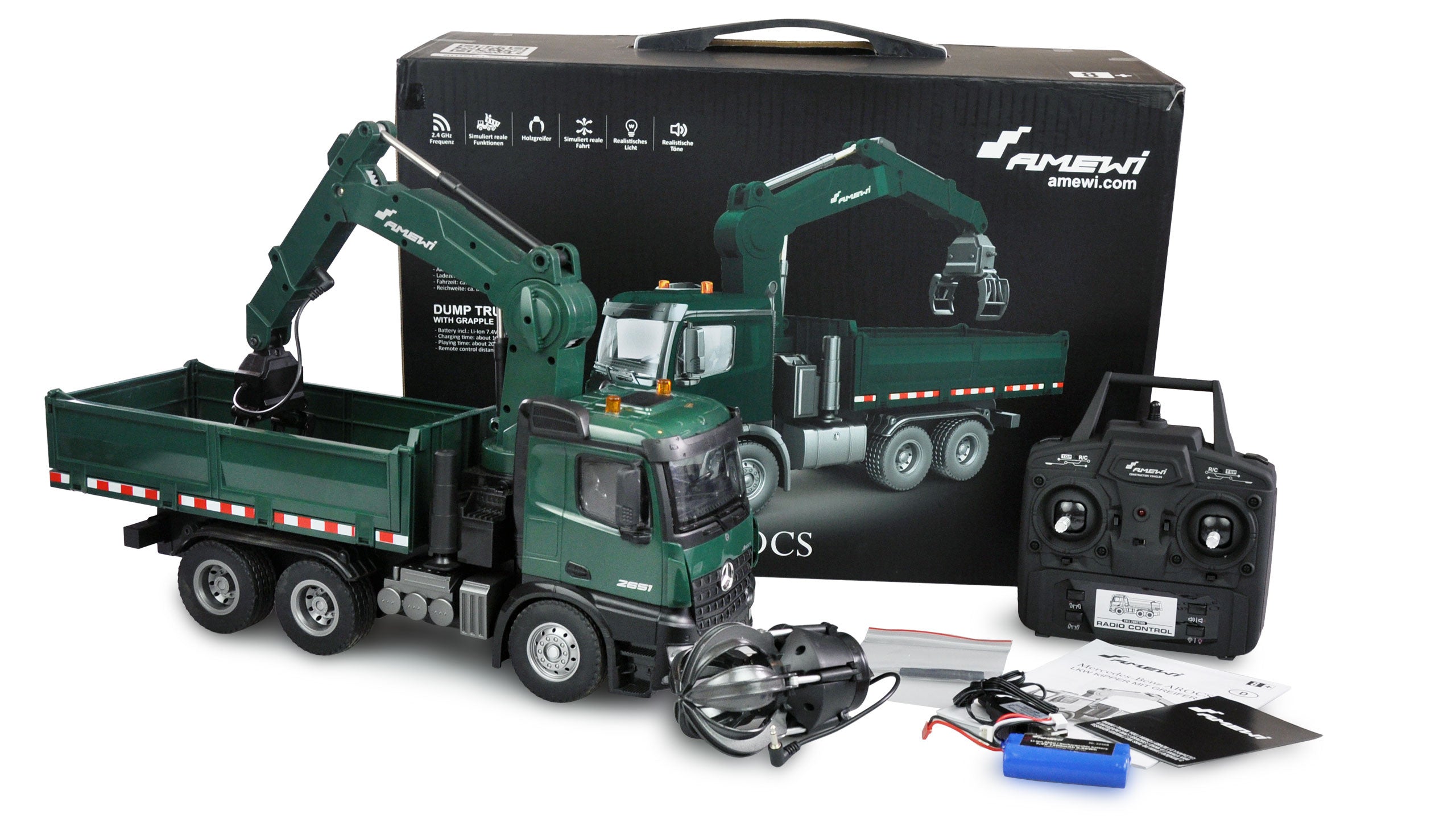 Camion Timber Grab" 1/14 - Amewi 22568"