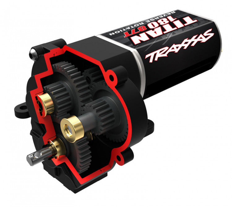 Traxxas 9791 Transmission Complete + Moteur - Moyenne Vitesse 16.6 : 1 - Trx-4m