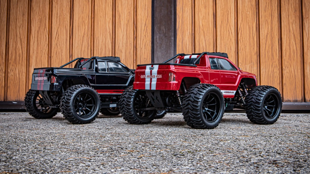 Combo 2S Monster Truck Absima brushless 1/10 EP AMT3.4-V2 BL" RTR - 12244V2