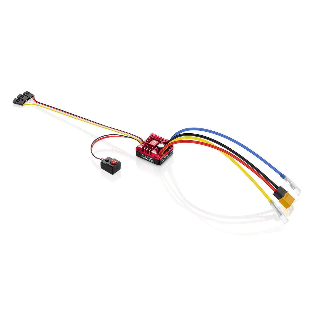Combo Variateur Hobbywing Quicrun Brushed WP1080 Moteur 555 11T Crawler - 38020351