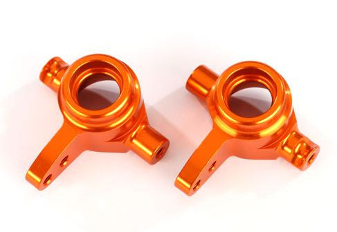 2 Fusées de direction G et D alu anodisées orange - Traxxas 6837A