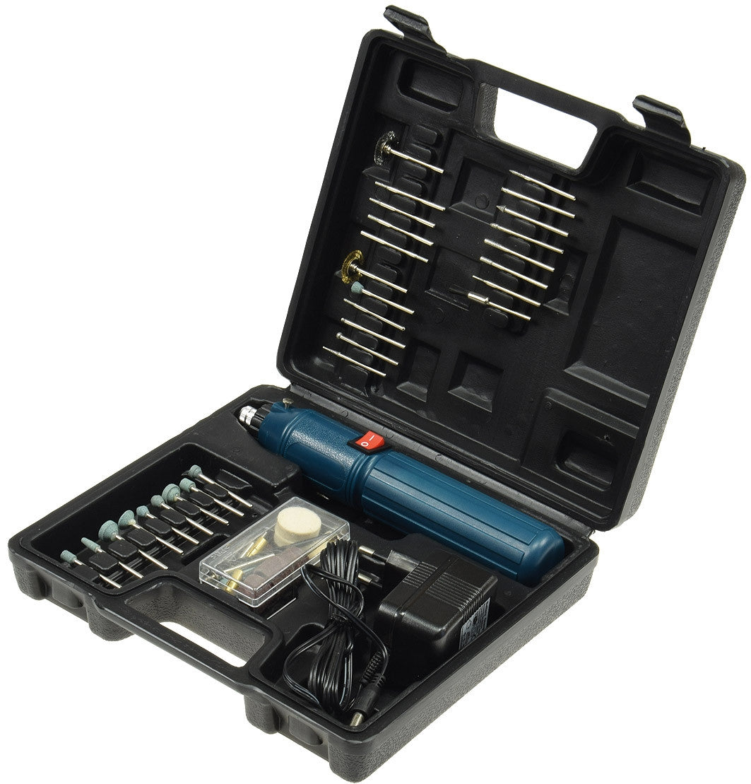 Mini Perceuse sans fil Type Dremel - 60 accessoires