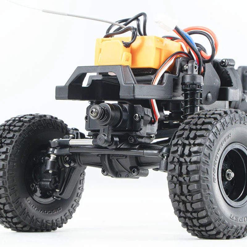 Petit crawler FMS 1/24 FCX24 Chevrolet K5 Blazer pro RTR noir - FMS12403PRORTRBK