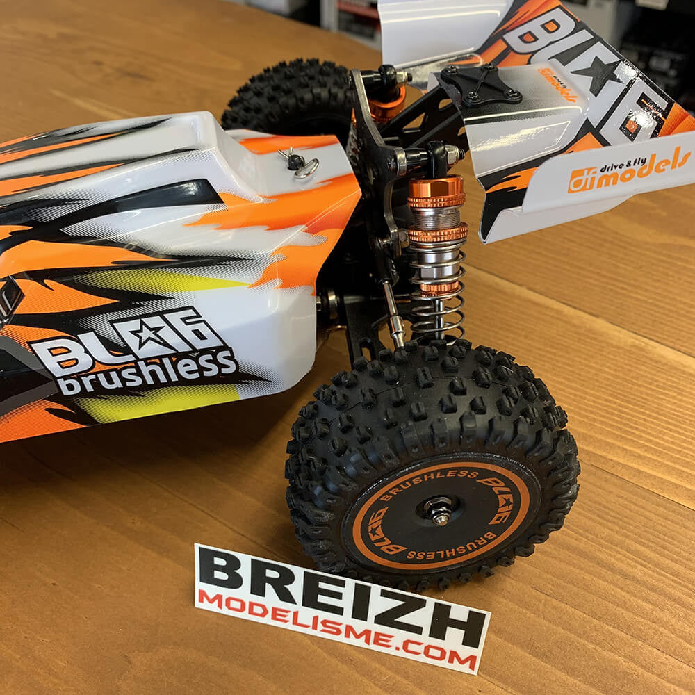 DF Models Buggy RC BL06 Brushless RTR 1/14 - 80km/h 4WD 144010 DF 3127