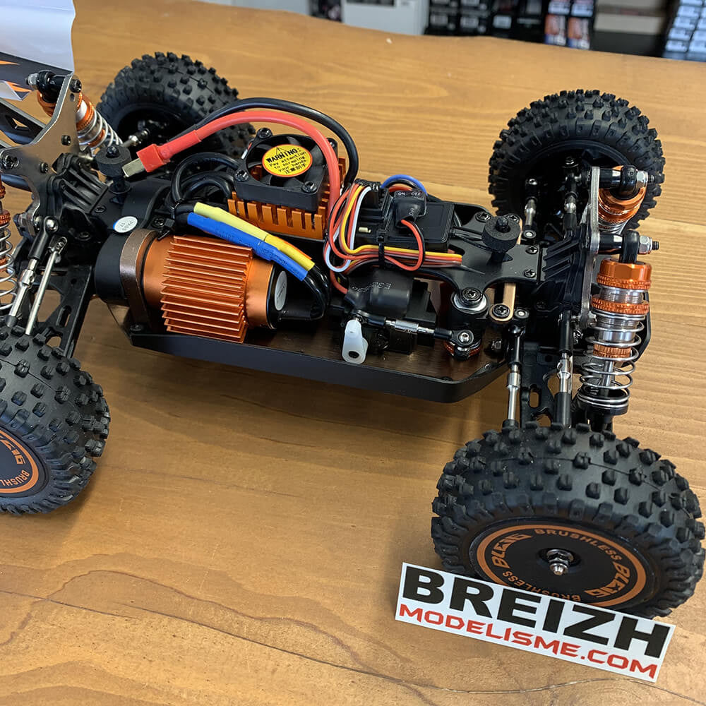 DF Models Buggy RC BL06 Brushless RTR 1/14 - 80km/h 4WD 144010 DF 3127