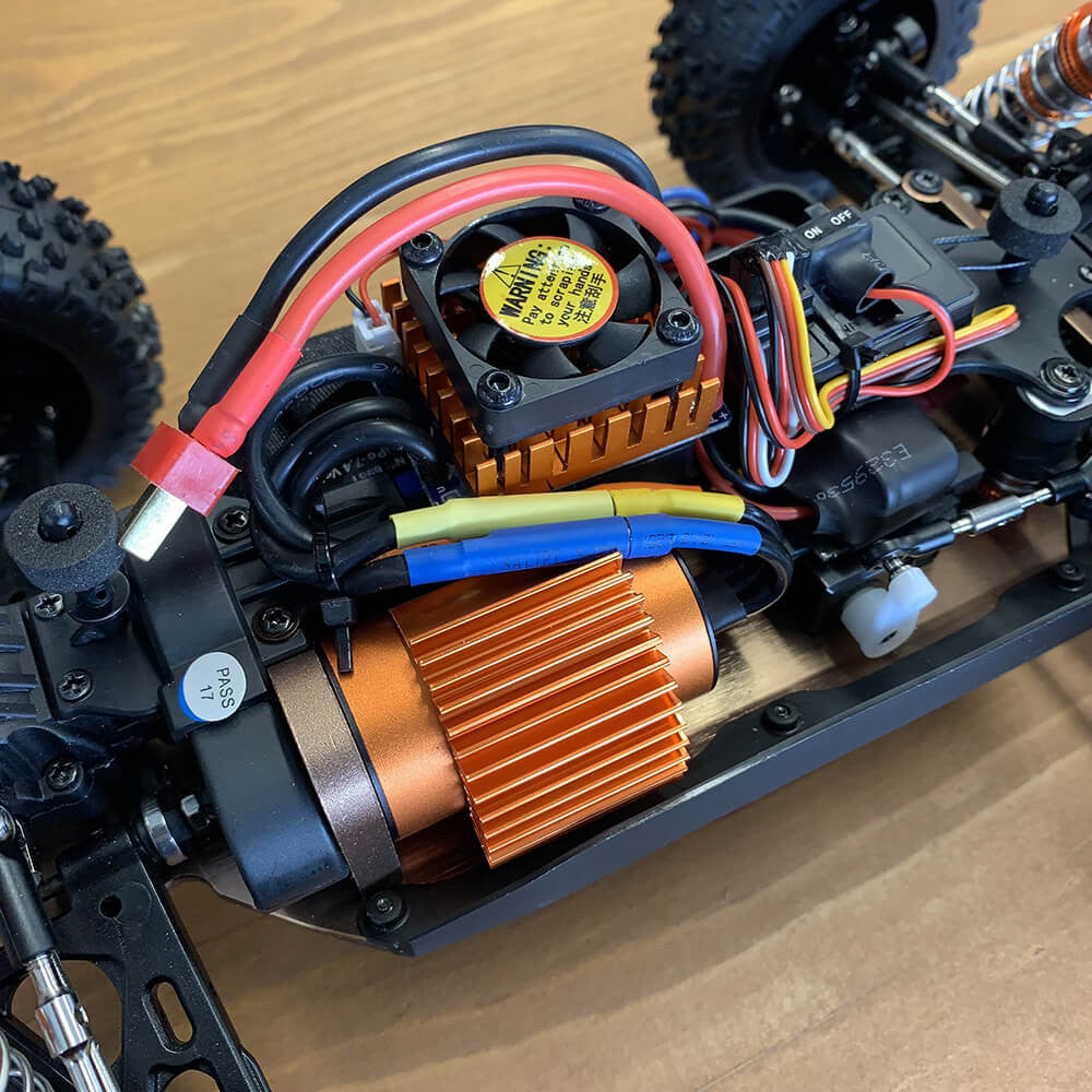 DF Models Buggy RC BL06 Brushless RTR 1/14 - 80km/h 4WD 144010 DF 3127