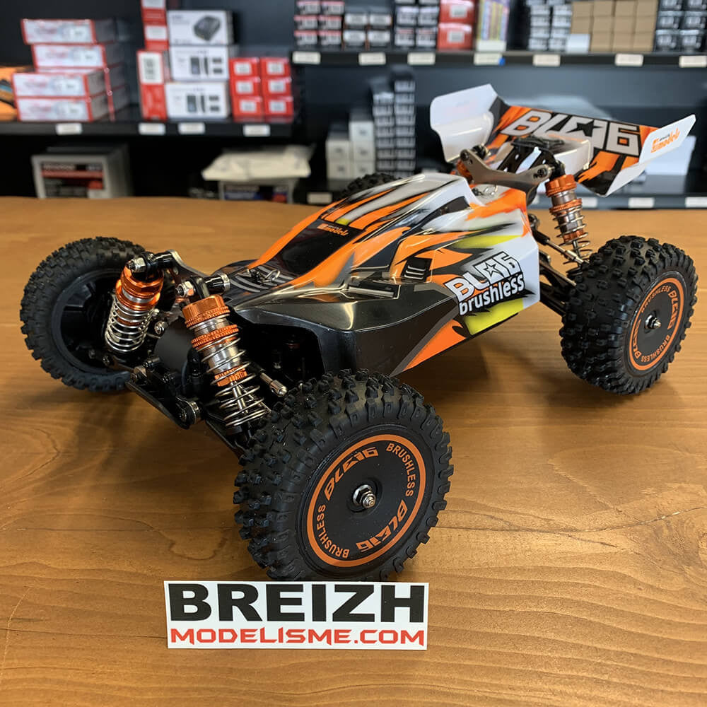 DF Models Buggy RC BL06 Brushless RTR 1/14 - 80km/h 4WD 144010 DF 3127