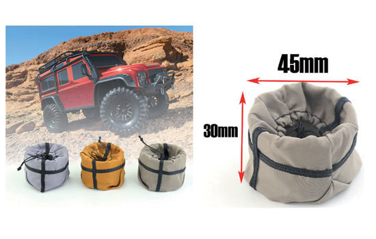 Sac de transport accessoires pour crawler 1/18 et 1/24 (coloris selon arrivages)