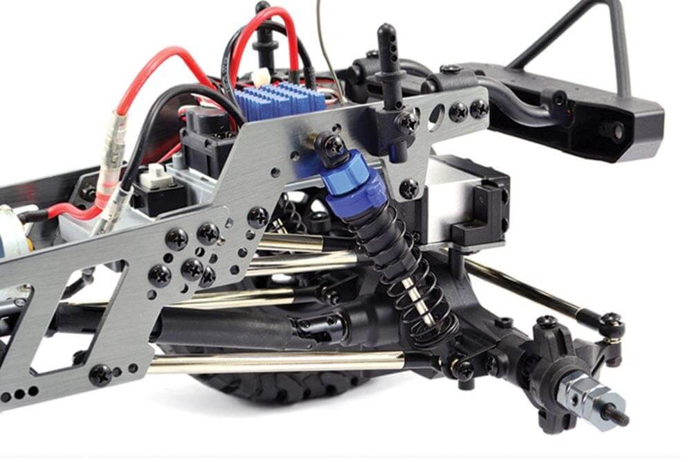 Crawler rc 1/10 FTX MAULER 4X4 Rock - FTX5575R Rouge