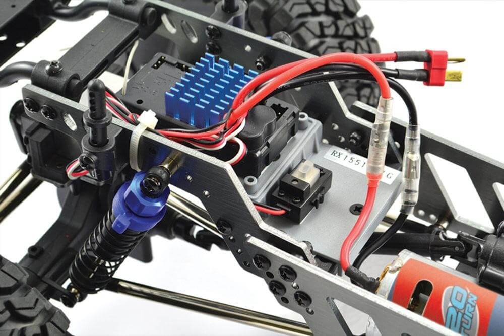 Crawler rc 1/10 FTX MAULER 4X4 Rock - FTX5575R Rouge