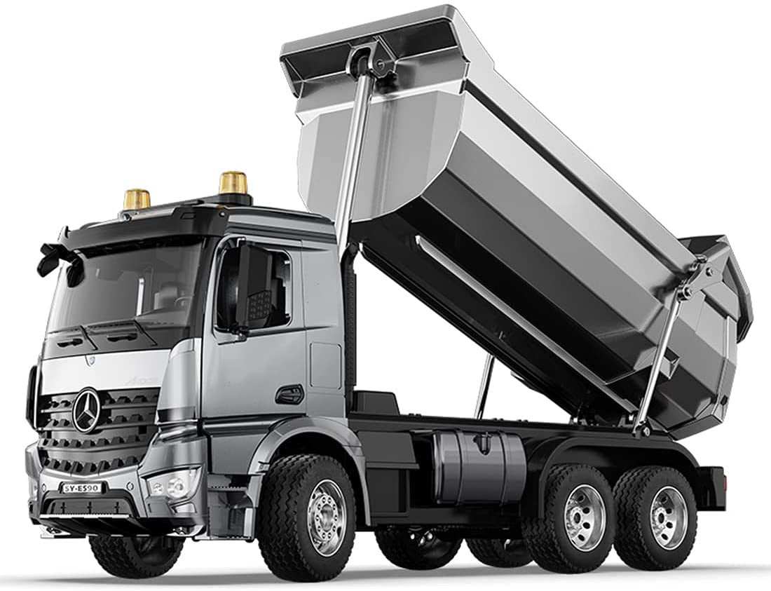 Camion Benne en métal Mercedes Benz Arocs 1/20 E590-003