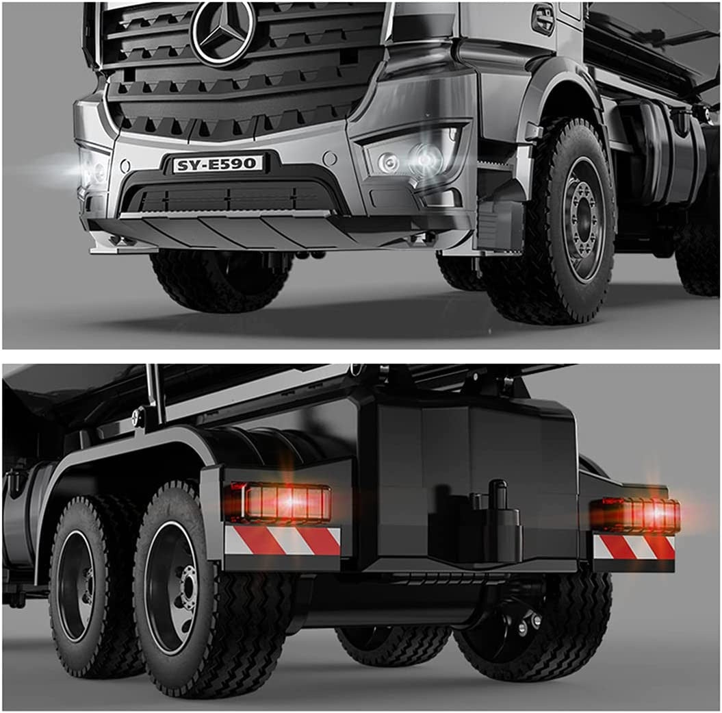Camion Benne en métal Mercedes Benz Arocs 1/20 E590-003