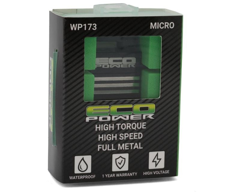 Micro-servo numérique étanche en aluminium WP173 (HT) nP EcoPower - ECP-173