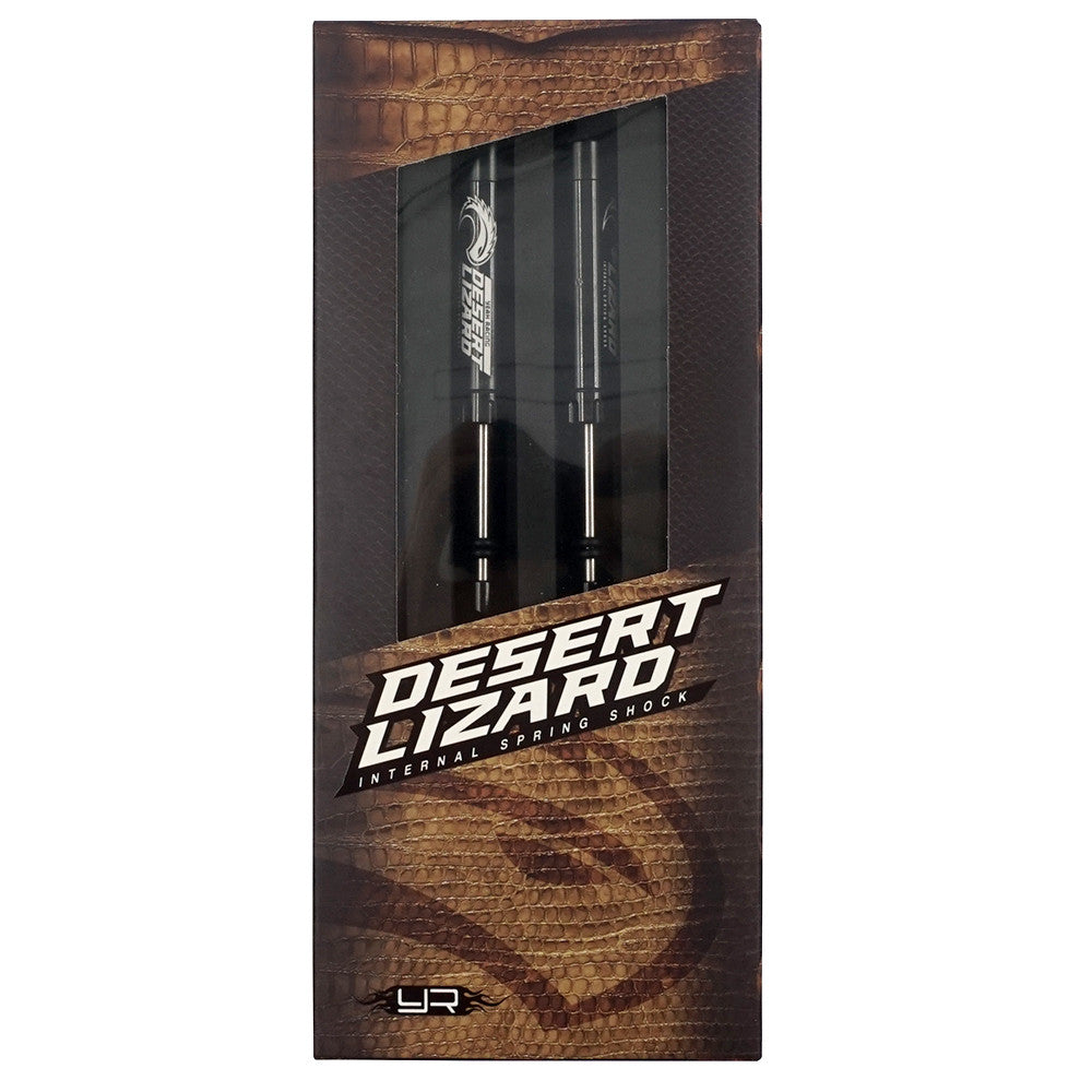 Yeah Racing 2 Amortisseurs noir 100mm Desert Lizard pour Crawler 1/10