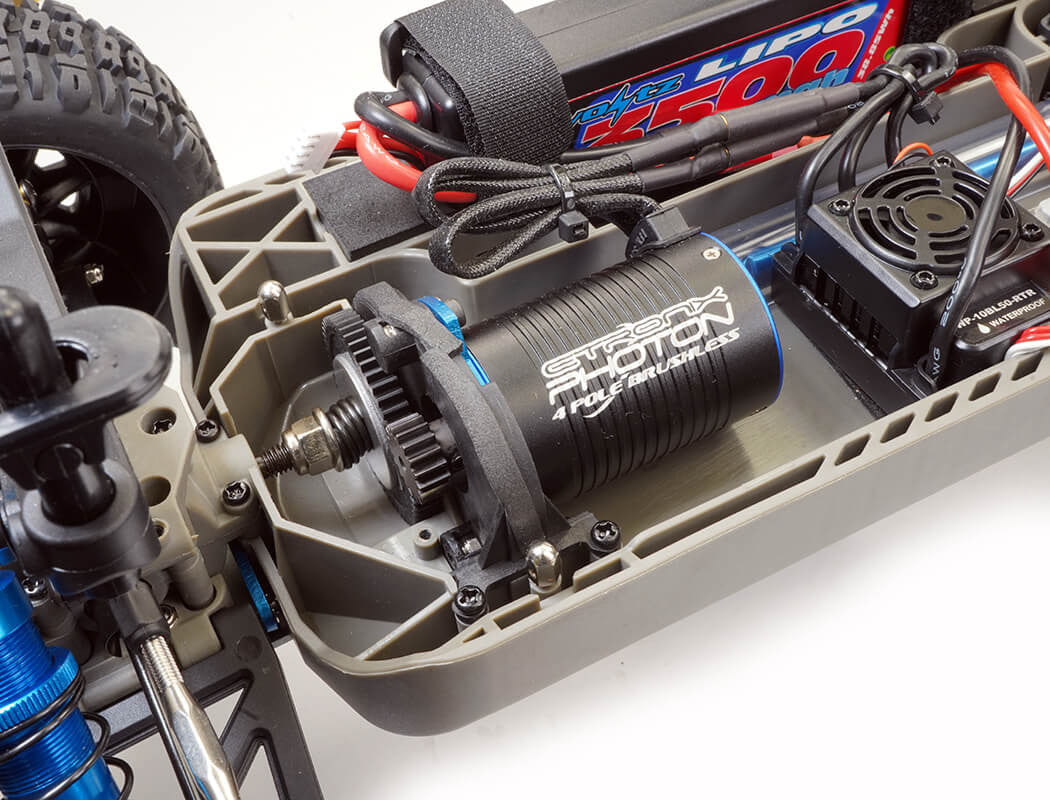 FTX Apache 1/10 Brushless 4wd RTR 5498B Bleu