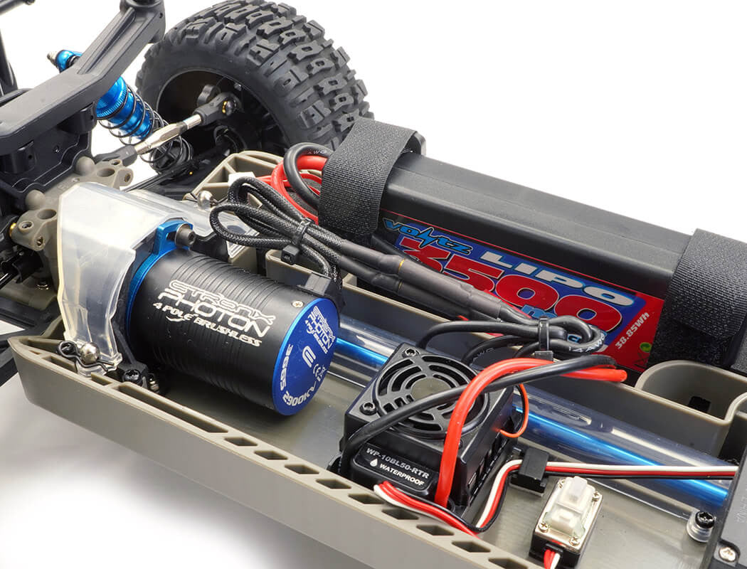 FTX Apache 1/10 Brushless 4wd RTR 5498B Bleu