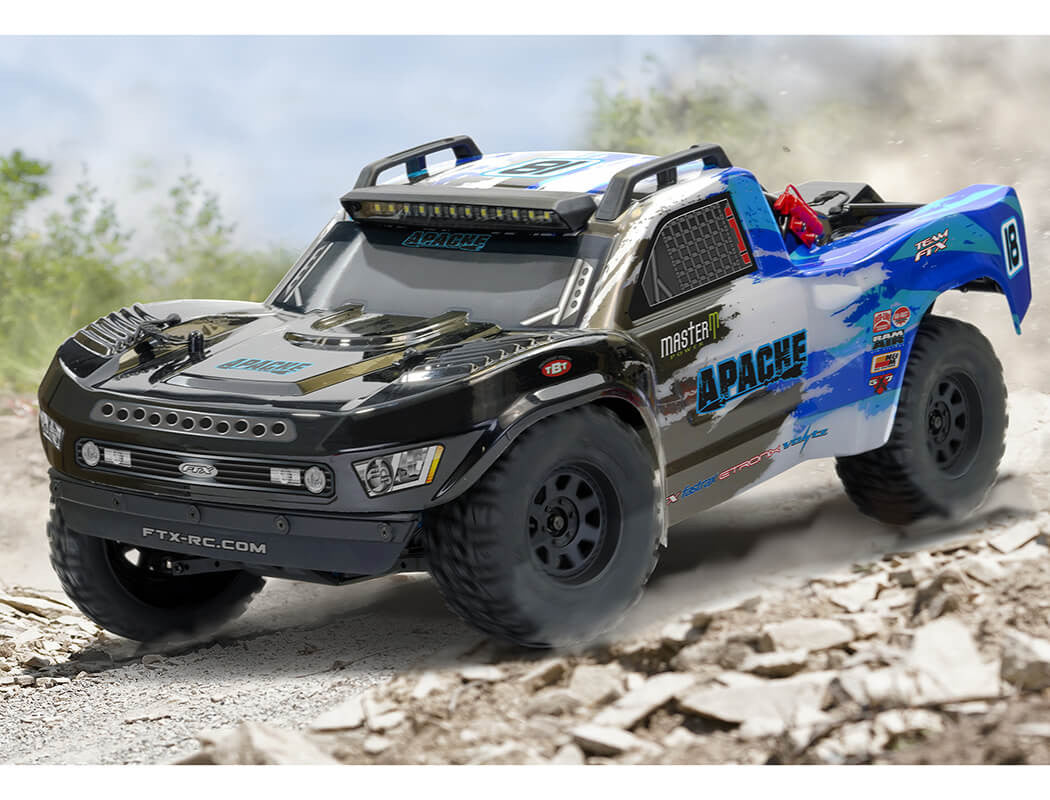 FTX Apache 1/10 Brushless 4wd RTR 5498B Bleu