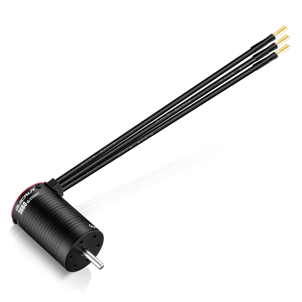Moteur brushless 1/10 Hobbywing QuicRun 3660SL G2 Axe 5mm Sensorless 3700kV